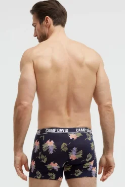 Boxershorts mit All Over Print, 2er-Pack blue navy / new aqua