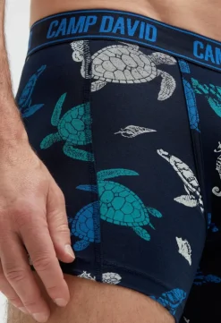 Boxershorts mit All Over Print, 2er-Pack navy / red