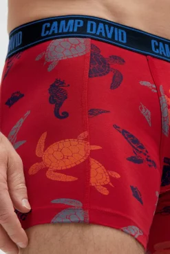 Boxershorts mit All Over Print, 2er-Pack navy / red