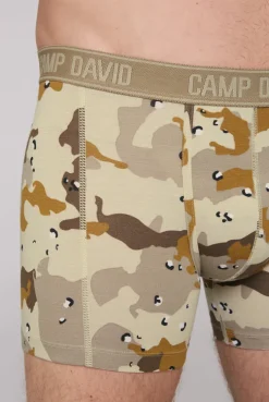 Boxershorts mit All Over Print, 2er-Pack desert / light khaki