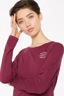 BREN-DA Longsleeve Printed grape | XS