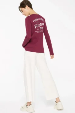 BREN-DA Longsleeve Printed grape | XS