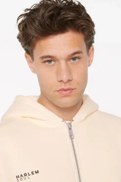 BRU-NO Hoodie Jacket Unisex cream