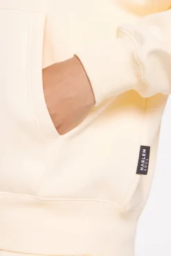 BRU-NO Hoodie Jacket Unisex cream