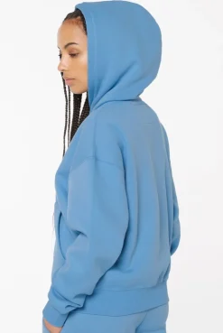 BRU-NO Hoodie Jacket Unisex electric sky