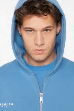 BRU-NO Hoodie Jacket Unisex electric sky