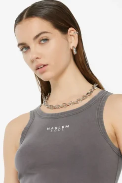 CAN-DICE Rib Top mit Logo asphalt