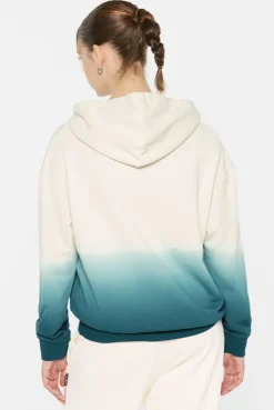 CAN-NES Hoodie Dip Dyed fog blue | S