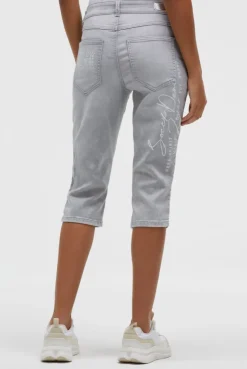 Capri Jeans CH:AR Comfort Fit light grey printed jogg