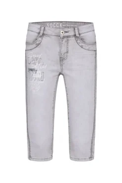 Capri Jeans CH:AR Comfort Fit light grey printed