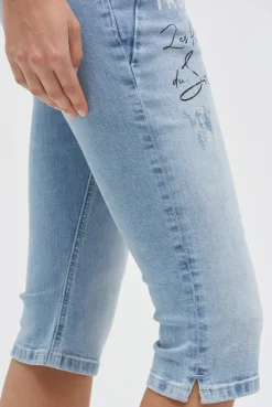 Capri Jeans LY:IA Regular Fit salt blue print