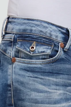Capri Jeans MI:LO Slim Fit distressed vintage blue