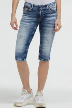 Capri Jeans MI:LO Slim Fit distressed vintage blue