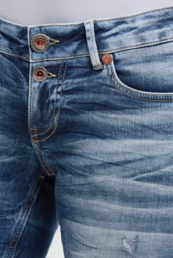 Capri Jeans MI:LO Slim Fit distressed vintage blue