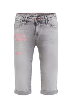 Capri Jeans RO:MY Regular Fit light grey printed jogg