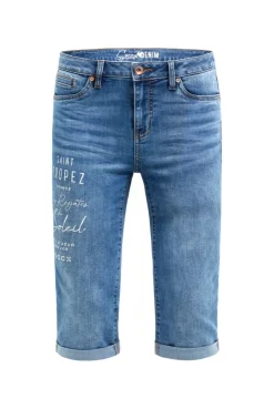 Capri Jeans RO:MY Regular Fit mid blue printed