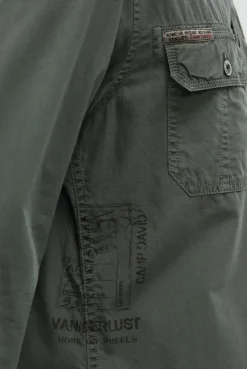 Cargohemd Langarm mit Artworks dusty green