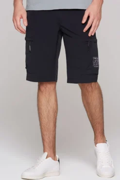 Cargo Shorts aus Ripstop-Nylon blue navy | S