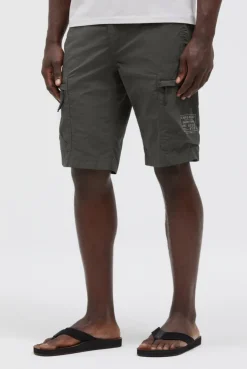 Cargo Shorts aus Ripstop-Nylon pure anthra