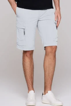 Cargo Shorts aus Ripstop-Nylon smokey mint