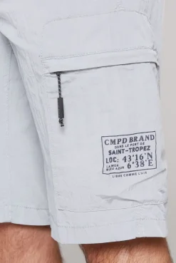 Cargo Shorts aus Ripstop-Nylon smokey mint