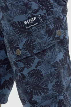 Cargo Shorts mit All Over Print harbour blue