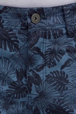 Cargo Shorts mit All Over Print harbour blue
