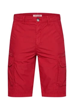 Cargo Shorts mit Logo-Tapes nautical red