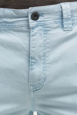 Cargo Shorts mit Prints im Used Look silver blue