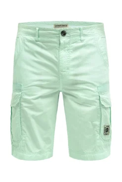 Cargo Shorts mit tonigen Tapes light mint