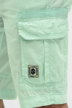 Cargo Shorts mit tonigen Tapes light mint
