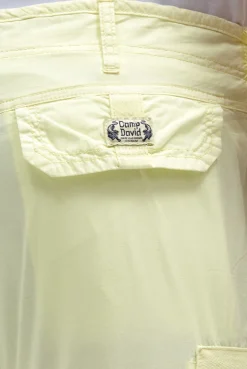 Cargo Shorts mit tonigen Tapes lemon juice