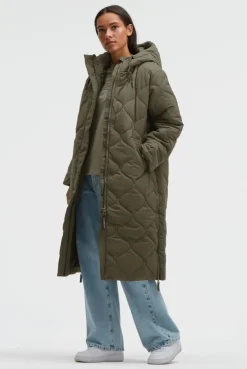 CA:RO Puffer Coat deep khaki