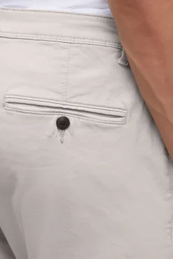 Chinohose aus Twill french grey