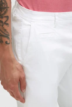 Chinohose aus Twill opticwhite
