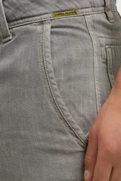 Chino Shorts mit Used-Waschung rock ridge