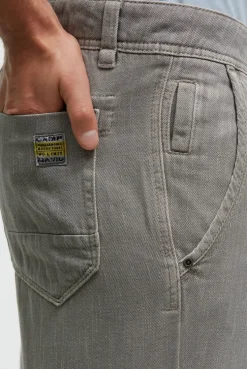 Chino Shorts mit Used-Waschung rock ridge