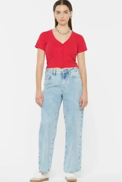 CLE-O Cropped Rib Cardigan glory