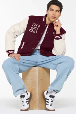 COLUM-BUS College Blouson cranberry juice