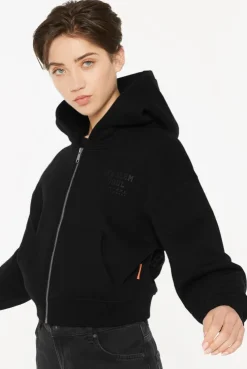 DAR-LA Hoodie Jacket cropped black