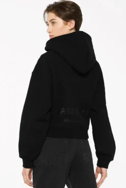 DAR-LA Hoodie Jacket cropped black