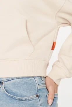 DAR-LA Hoodie Jacket cropped ecru