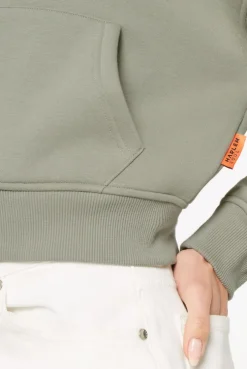 DAR-LA Hoodie Jacket cropped sage