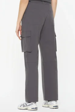 DE-YN Nylon Cargo Pants asphalt