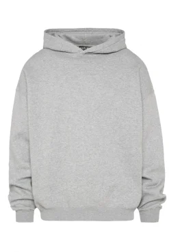 ELY-AS Hoodie Oversized Unisex grey melange