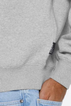 ELY-AS Hoodie Oversized Unisex grey melange