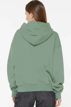 ELY-AS Hoodie Oversized Unisex jade green