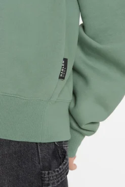 ELY-AS Hoodie Oversized Unisex jade green
