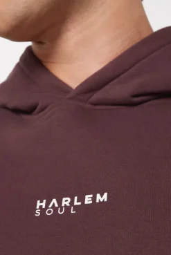 ELY-AS Hoodie Unisex mit Backprint cranberry juice