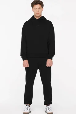 ELY-AS Hoodie Unisex mit Backprint black